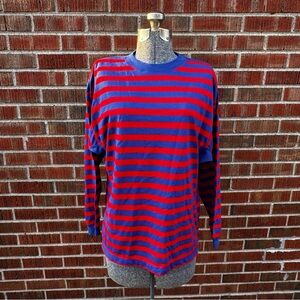 Jaclyn Sport Vintage Striped Long Sleeve
